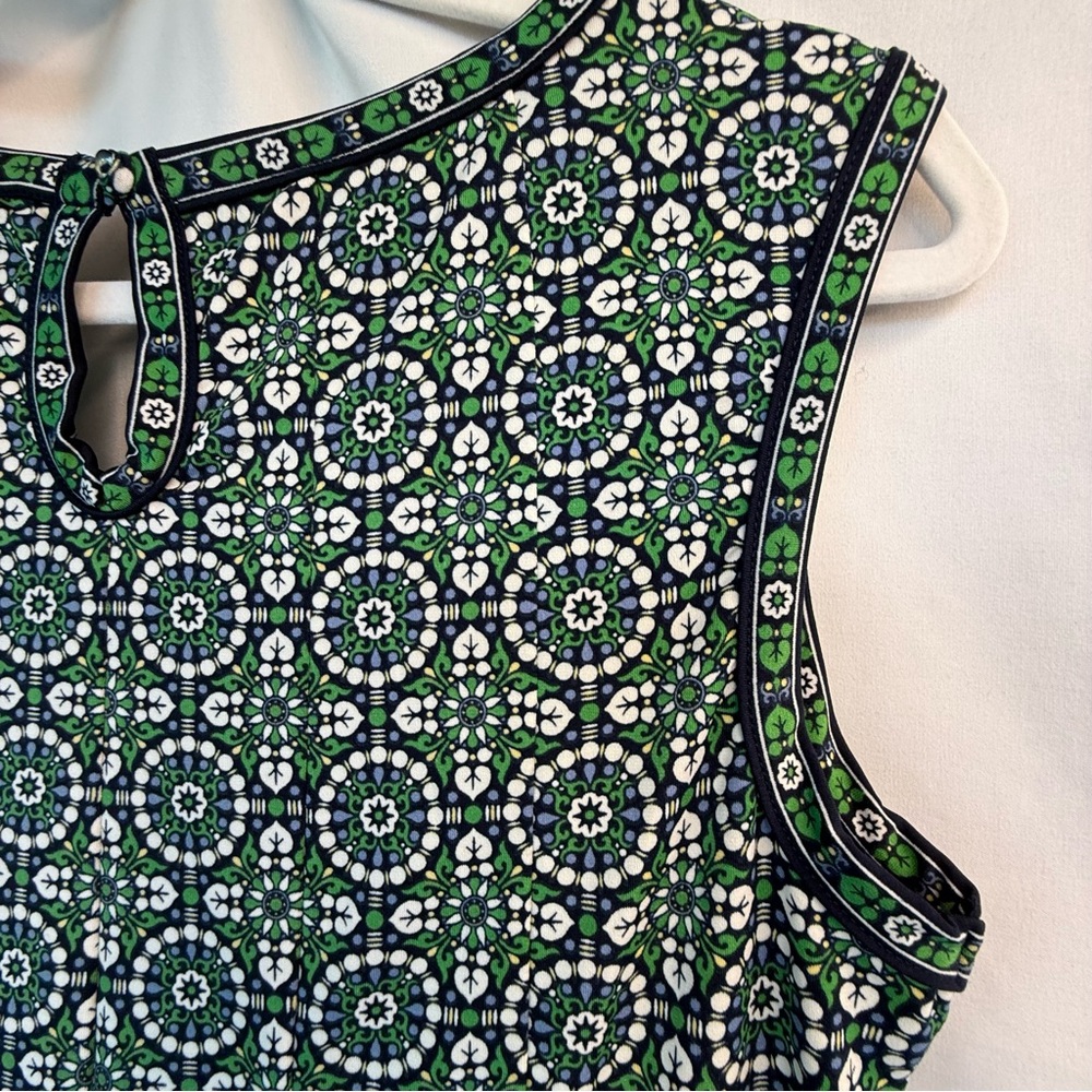 Max Studio Green And White Patterned Mini Dress - image 5